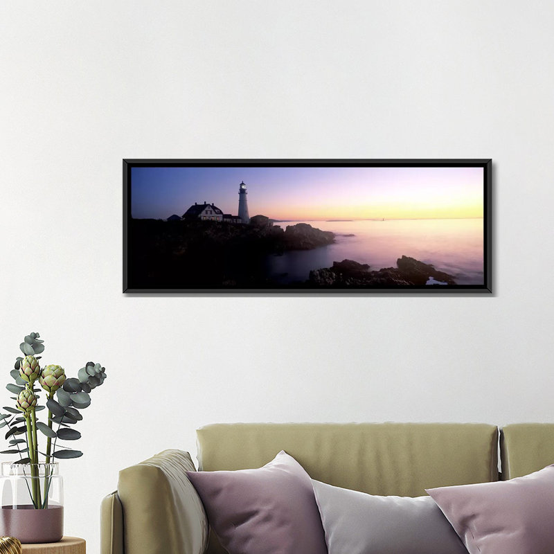Reproduction de photo sur toile, H 20 po x l 60 po x P 1,5 po, Toile avec cadre noir