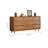 Modern Simple Log Style Solid Wood Porch Cabinet Solid Wood Accent Chest