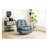 Power Recliner Swivel Glider USB Charger With Bluetooth Music Player-1684747875