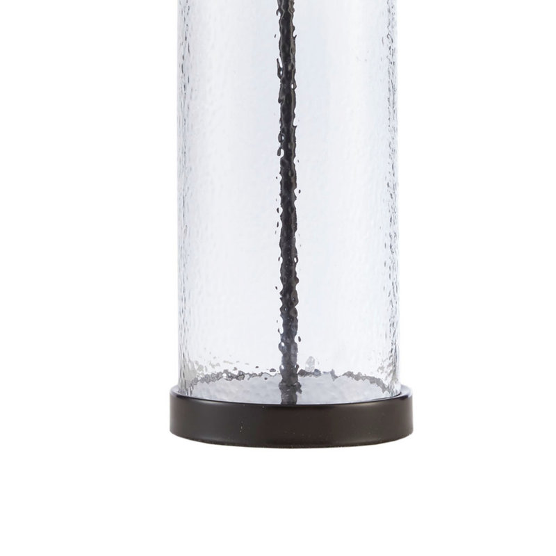 Lampe de table en verre