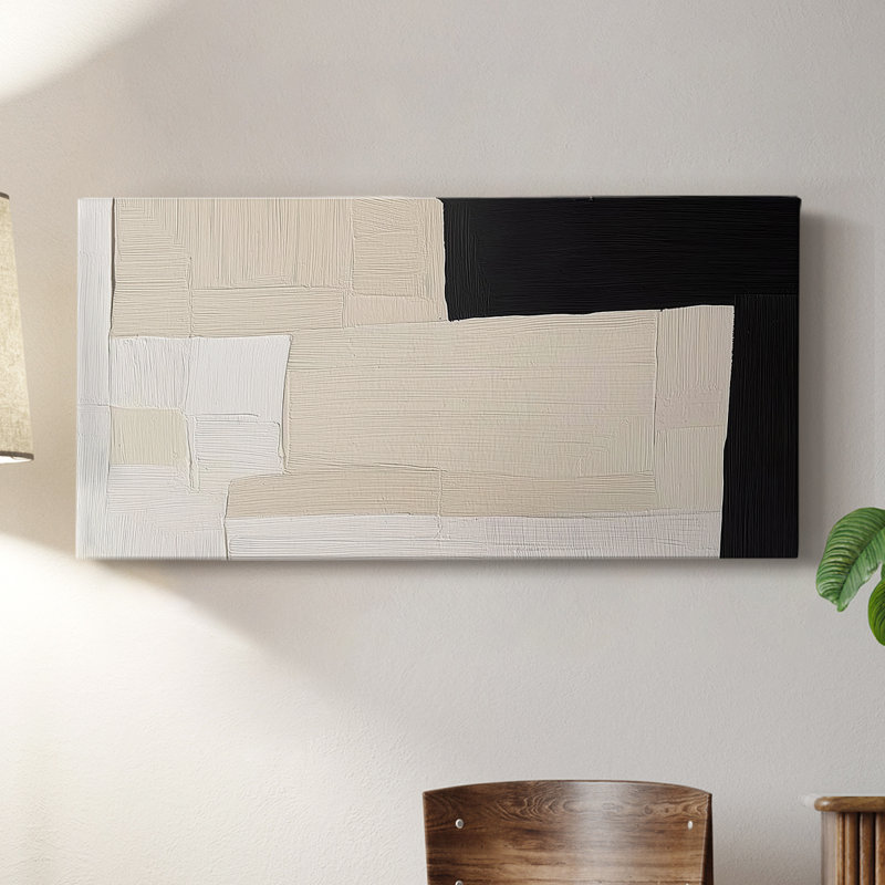 Abstract Series 7 #LXVIII-Gallery Wrapped Canvas, H 16 po x l 32 po