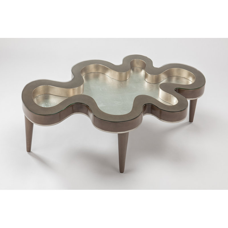 Glass Top Single Coffee Table