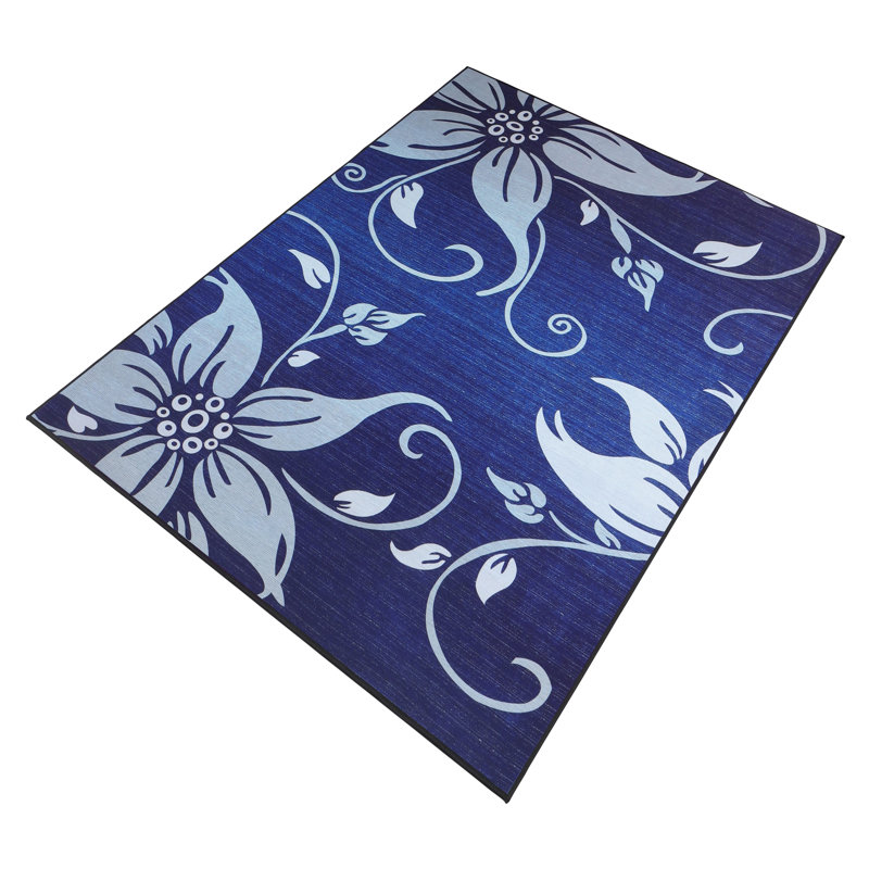 FLOWER Floral Area Rug, Rectangle 160 x 230cm