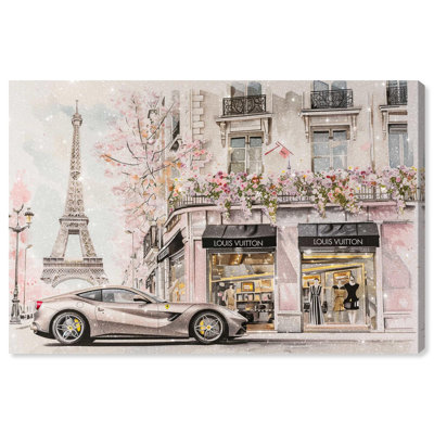 Impression d'art sur toile, magasinage commercial