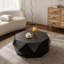 Table basse à motif tridimensionnel en relief de style rétro américain-24255135-24255134