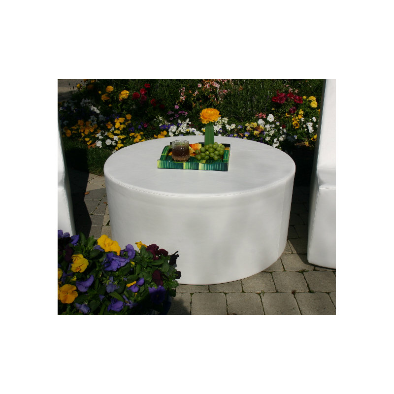 Check Outdoor 4 - Piece Conversation Set, Chill White