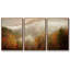 Photographie, étude de la brume d'automne, reproduction sur toile 3 pièces-1368776660-1368776663