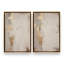 Golden Haze, ensemble de 2 toiles encadrées,-247477813-247477798