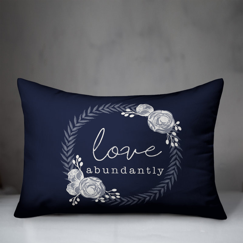 Housse de coussin rectangulaire en polyester 