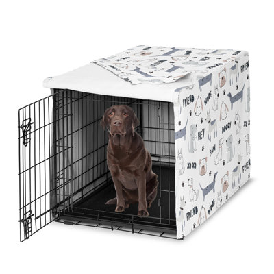 Dessin de couverture de cage de chiot par Sweet Jojo Designs