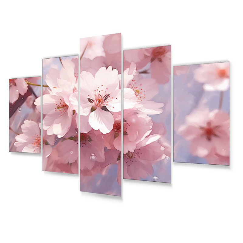 Traditional Plants & Flowers Wall Decor on Metal