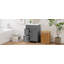 Meuble-lavabo 24 po avec lavabo en céramique, 2 tiroirs, 1 porte à fermeture en douceur-117193965-117193967