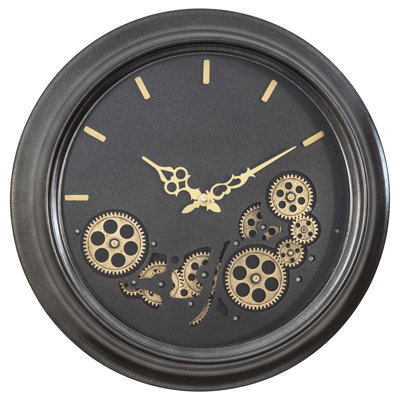 Zimmerman Metal Wall Clock