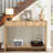 Mukades Fluted Console Table with Drawers-1927357777-1945805395