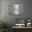 «As for Me and My House» par Cindy Jacobs, art mural en métal-1848556980