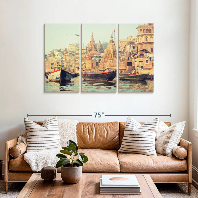 Sebbie Varanasi, 36" H x 57" W