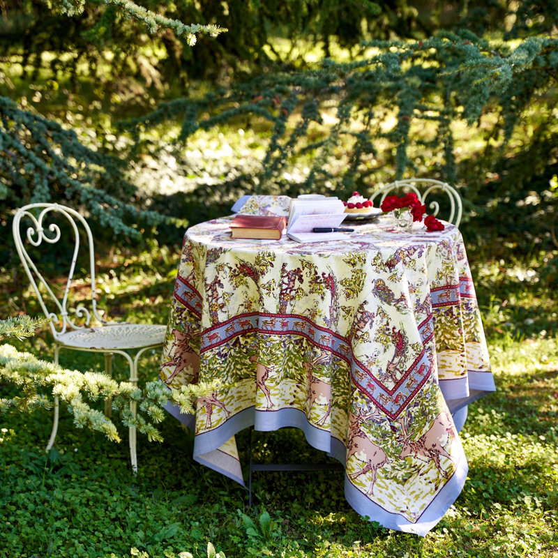 Renne Handmade Tablecloth, 90" x 90"