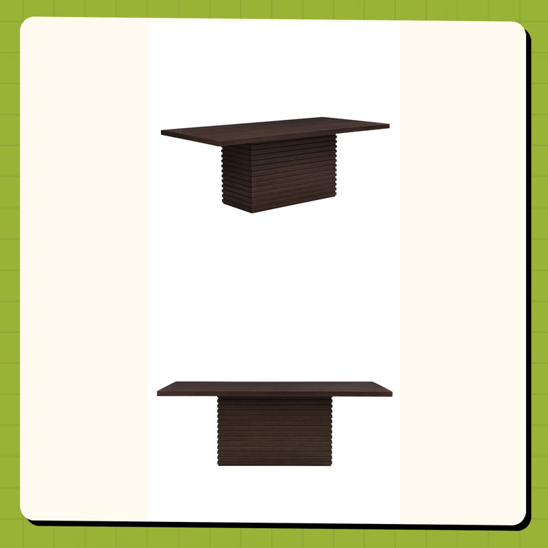Rectangular 84-inch Dining Table, Espresso