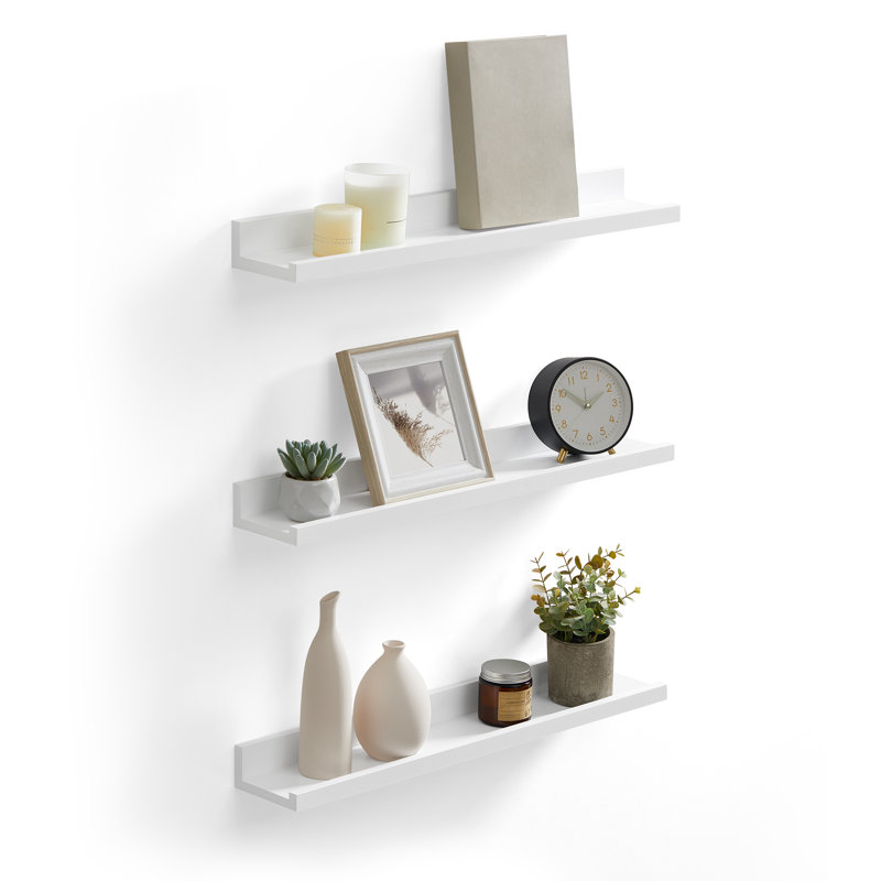 Sarmite Floating Shelf, 5cm H x 60cm W x 10cm D