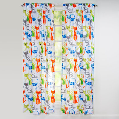 Semi Sheer Curtain Single Panel
