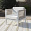 Table d'appoint et table d'appoint 3 pièces Lilah White
