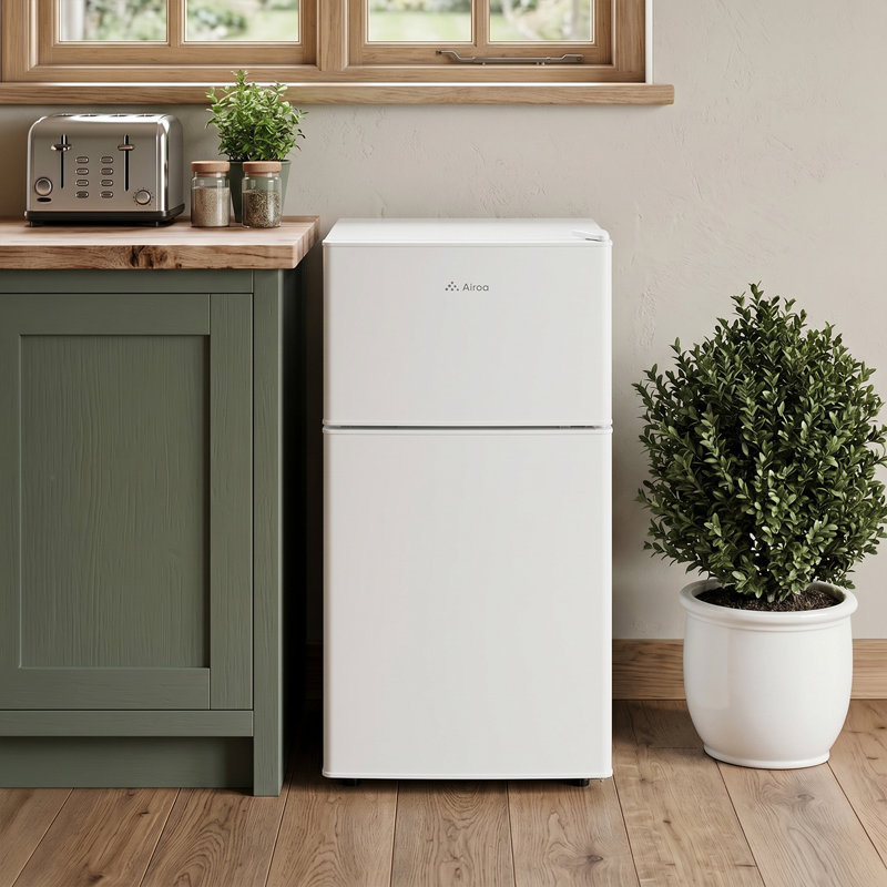 Living And Home Mini Fridge, White