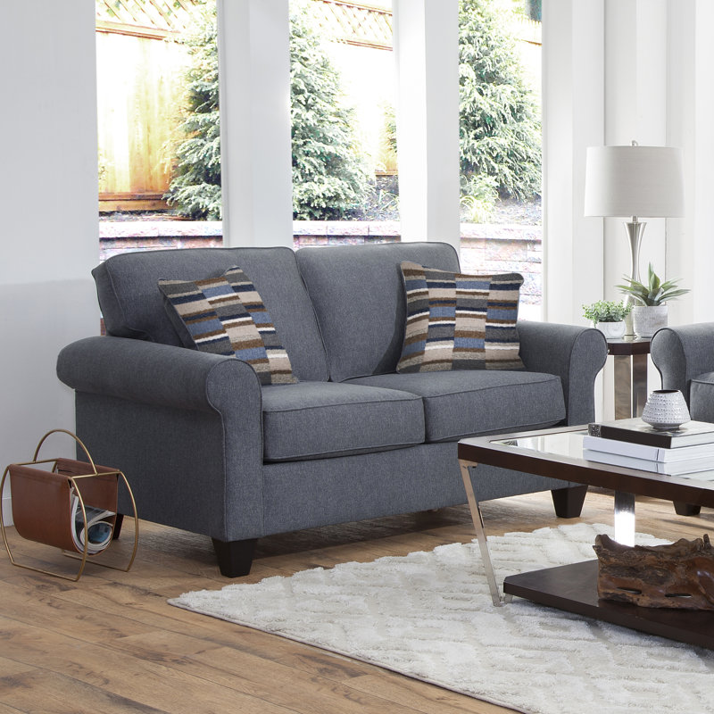 Max Upholstered Reclining Loveseat, 36"H x 60"W x 37"D