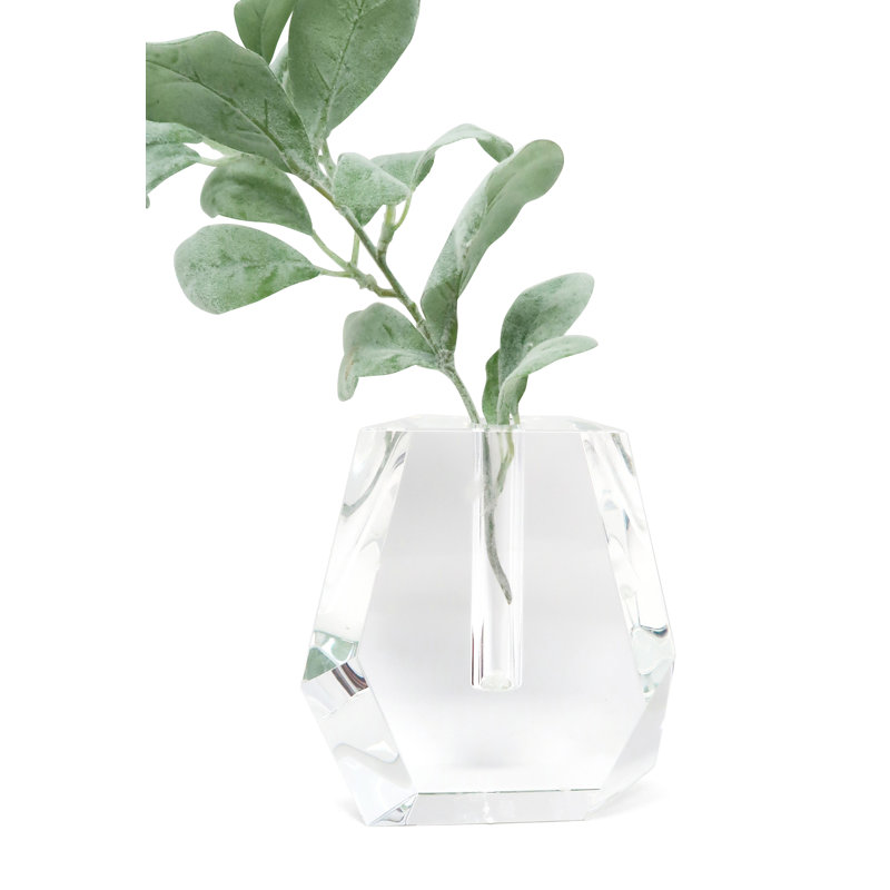 Vase de table Gatian, H 6 po x l 5,50 po x P 1,50 po