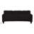84" Modern 3-Seat Upholstered Square Arm Sofa with Cup Holders, Pockets, and USB Prots-353021196