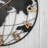 Large Metal Wall Clock