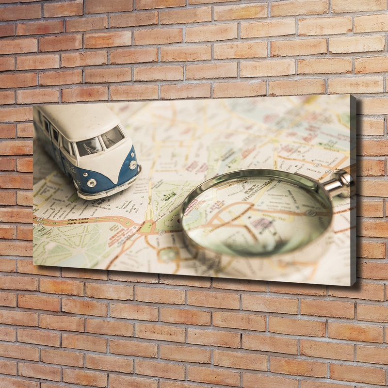 Symbolism Of Travel - No Frame Print on Canvas