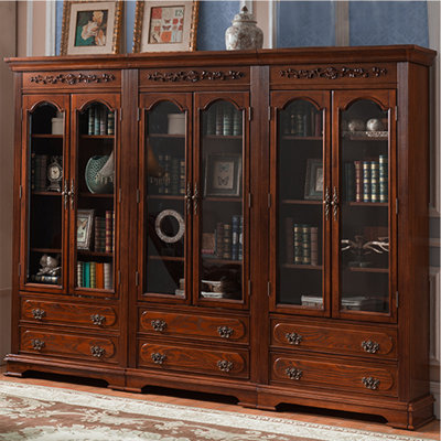 American style large capacity bookcase