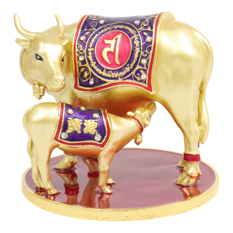 Vache et veau