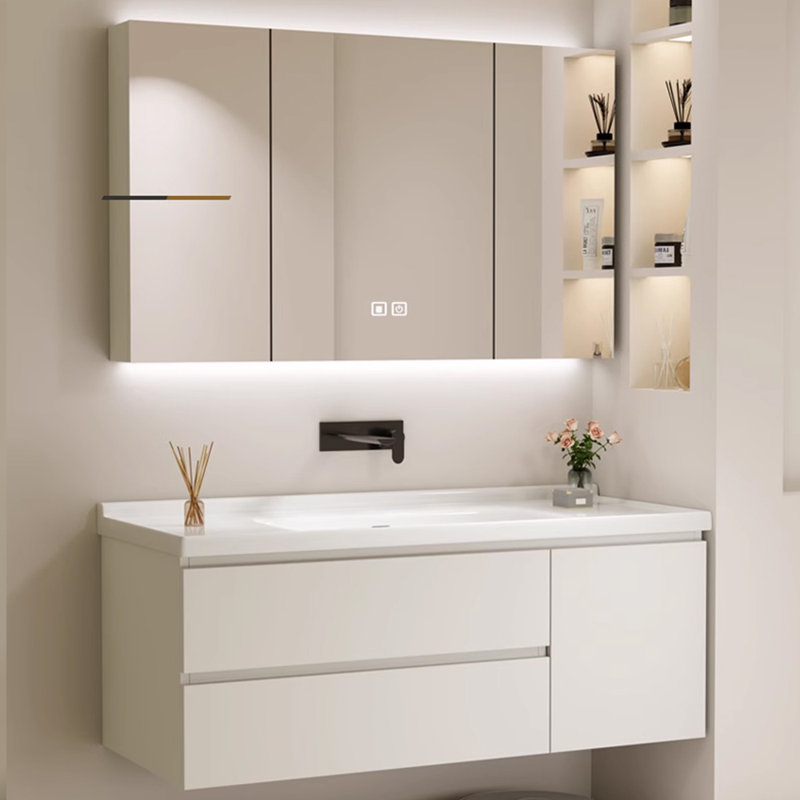Armoire de salle de bain minimaliste française