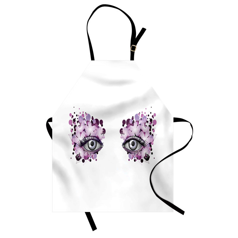 No Pattern Bib Apron