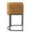 26" Upholstered Metal Barrel Counter Bar Stool-340202073-341230625