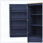 Grande armoire de rangement autoportante haute avec 2 tiroirs, 2 tablettes réglables, 8 tablettes de porte pour la cuisine, la salle à manger-667748013