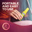 Pre Toilet Spray Lemon Essential Oil Bathroom Freshener Portable Odour Control Spray Travel Size Up To 300 Sprays Toilet Deodoriser Pack Of 1