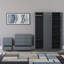 Maybery 3 Piece Bedroom Set (3 Drawer Bedside Chest, 4 Drawer Chest, 3 Door Wardrobe), (5)-1570260273