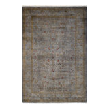 Fine Vibrance One-of-a-Kind 4' 3" X 6' 4" Hand Knotted Area Rug