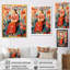 Portrait floral mexicain I - art mural mexicain-1145536629-1145536628