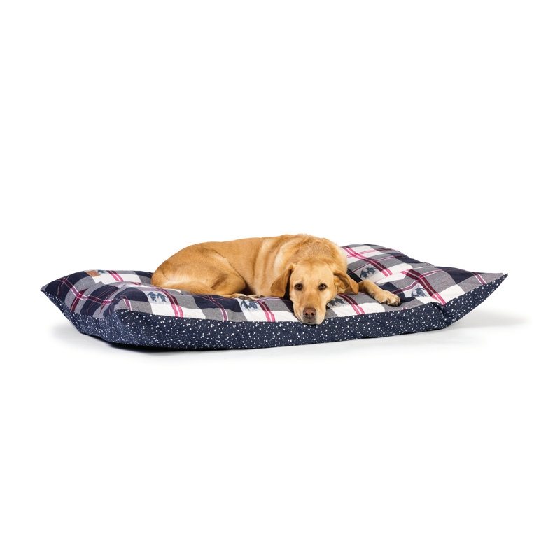 Fatface Cotton Pet Bed, Large (71cm W x 98cm D x 20cm H)