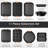 11-Piece Stackable Nonstick Bakeware Set, Multi-Functional Baking Pans with Unique Loaf Pan for Home Kitchen