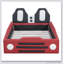 Lit plateforme avec roulettes Race-845616488