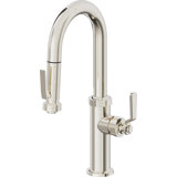Pull-Down Prep/Bar Faucet With Squeeze Sprayer