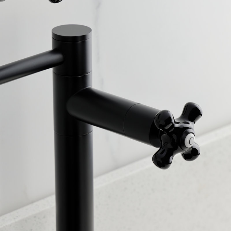Robinet remplisseur Kingston, Noir mat