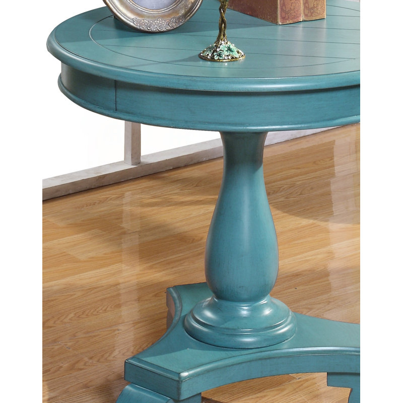 Table d'appoint Traditional, Teal, Teal, Teal