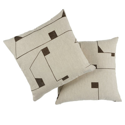Schumacher X Porter Teleo Circuit Pillow