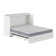Audet Solid Wood Storage Murphy Bed with Charging Station and Mattress Included