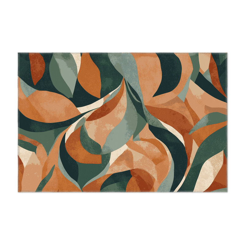 Terracotta Trail Indoor And Outdoor Area Rug, Rectangle 4' x 6'